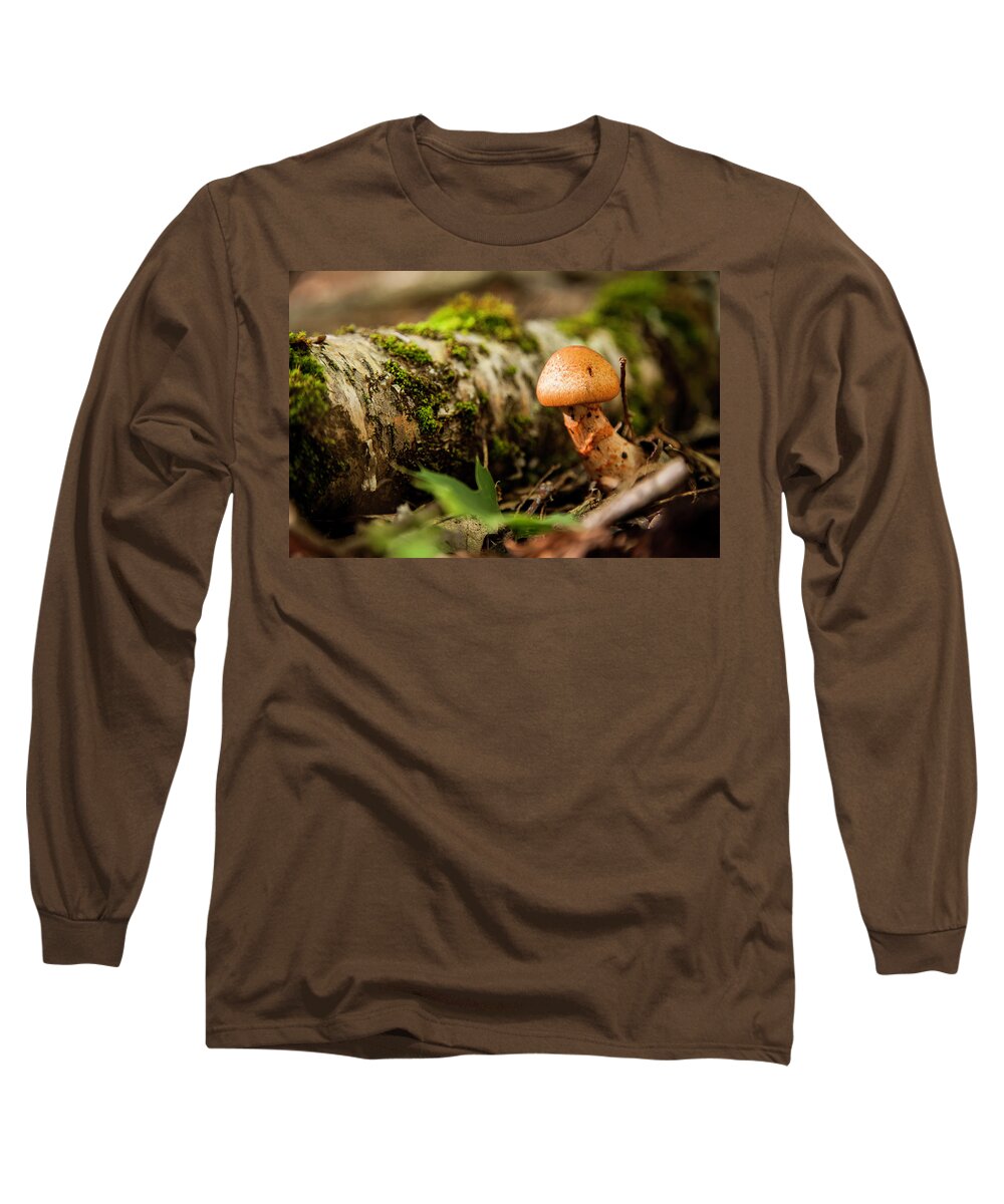 Fall Long Sleeve T-Shirt featuring the photograph Mushroom #1 by Benjamin Dahl