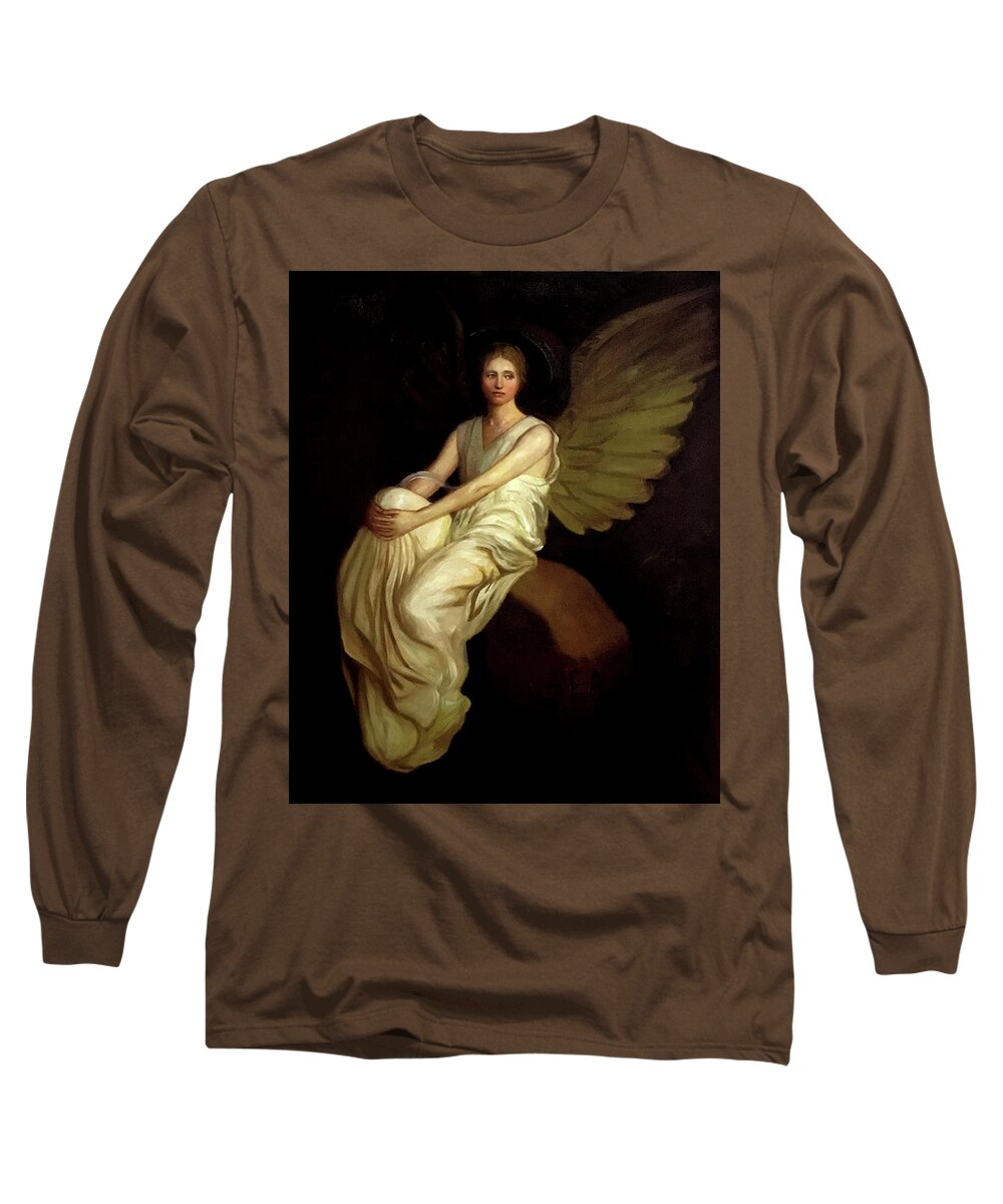 Stevenson Long Sleeve T-Shirt featuring the painting Stevenson Memorial by Troy Caperton