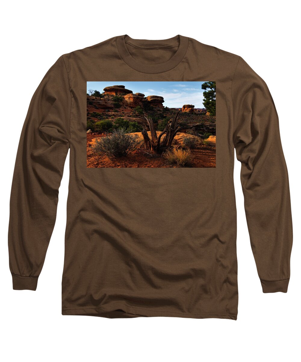 Canyonlands National Park Long Sleeve T-Shirt featuring the photograph Canyonlands National Park Utah #11 by Douglas Pulsipher