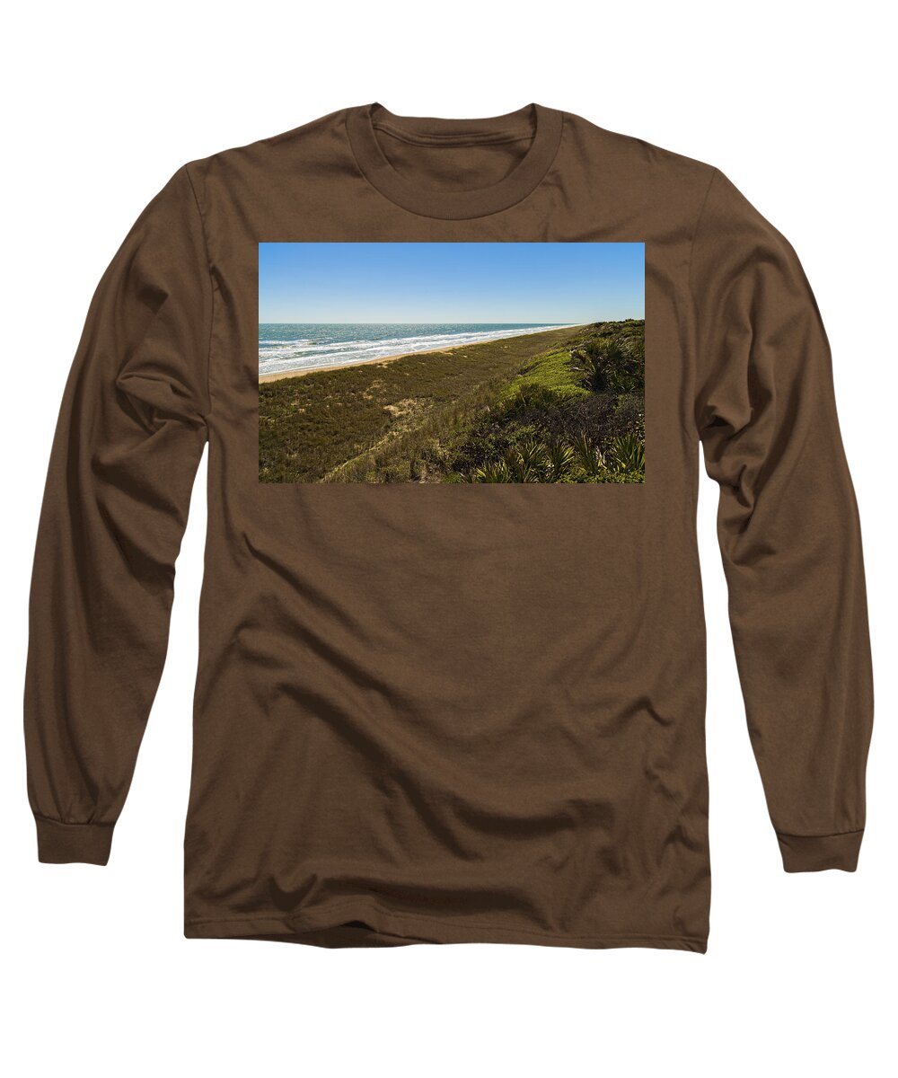 Atlantic Ocean Long Sleeve T-Shirt featuring the photograph Ponte Vedra Beach by Raul Rodriguez
