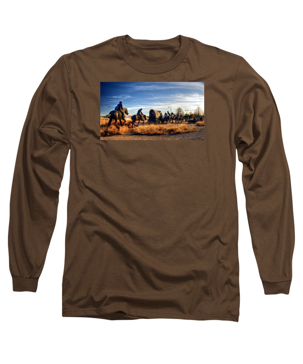 Oklahoma City Oklahoma Usa Long Sleeve T-Shirt featuring the photograph Oklahoma City Oklahoma USA #40 by Paul James Bannerman