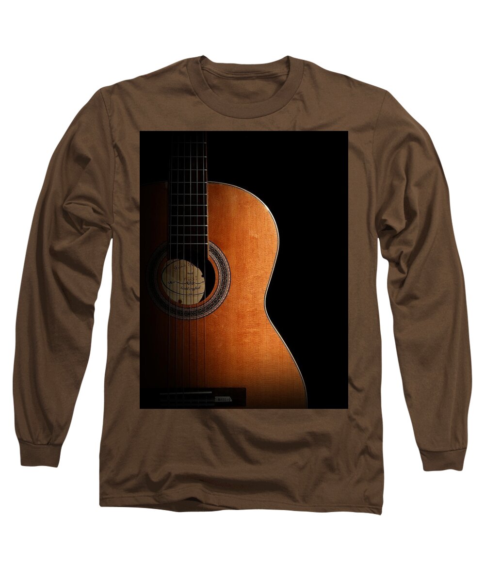 Guitar Long Sleeve T-Shirt featuring the photograph Guitar #9 by Jackie Russo