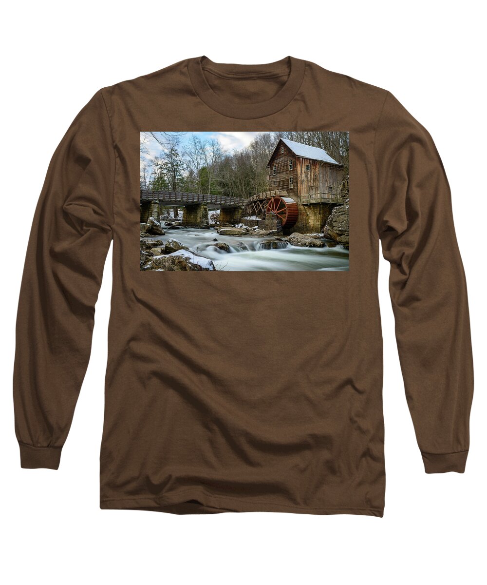 1900's Long Sleeve T-Shirt featuring the photograph A Glimpse of Antiquity by Michael Scott