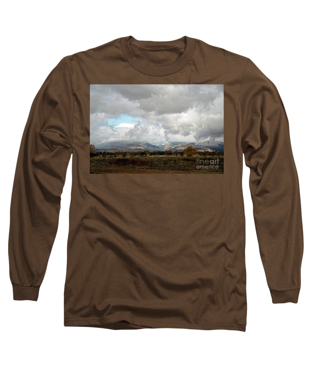 Anaconda Long Sleeve T-Shirt featuring the photograph Anaconda Range by Cindy Murphy - NightVisions