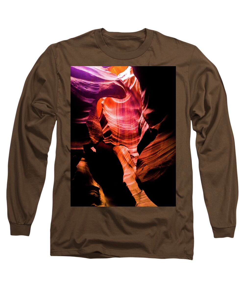 2017 Long Sleeve T-Shirt featuring the photograph Antelope Canyon II by George Harth