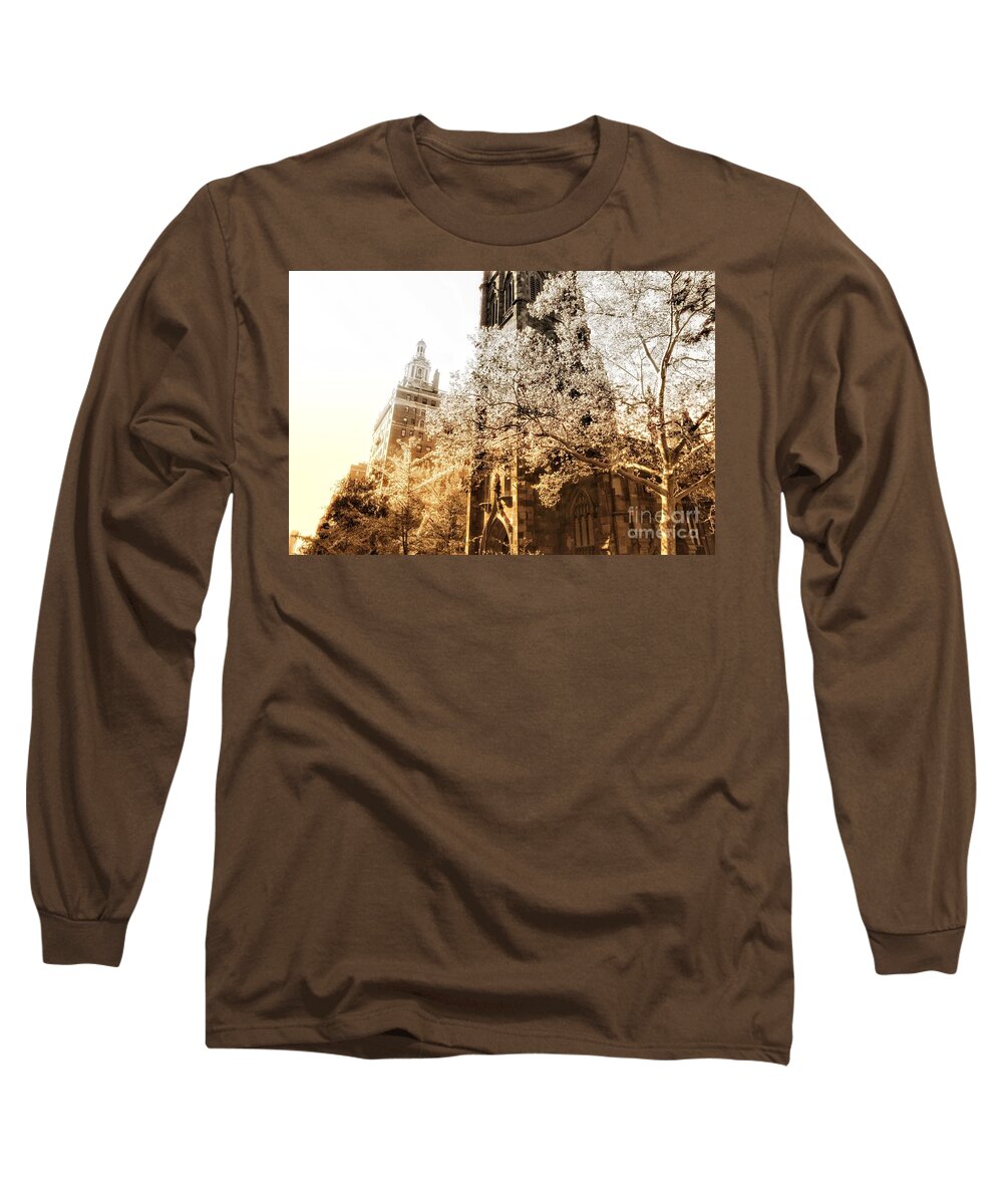 Church Long Sleeve T-Shirt featuring the photograph Believe by HELGE Art Gallery