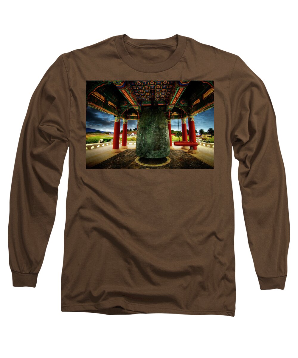 Landmark Long Sleeve T-Shirt featuring the photograph Bell of Friendship 2 by Joseph Hollingsworth