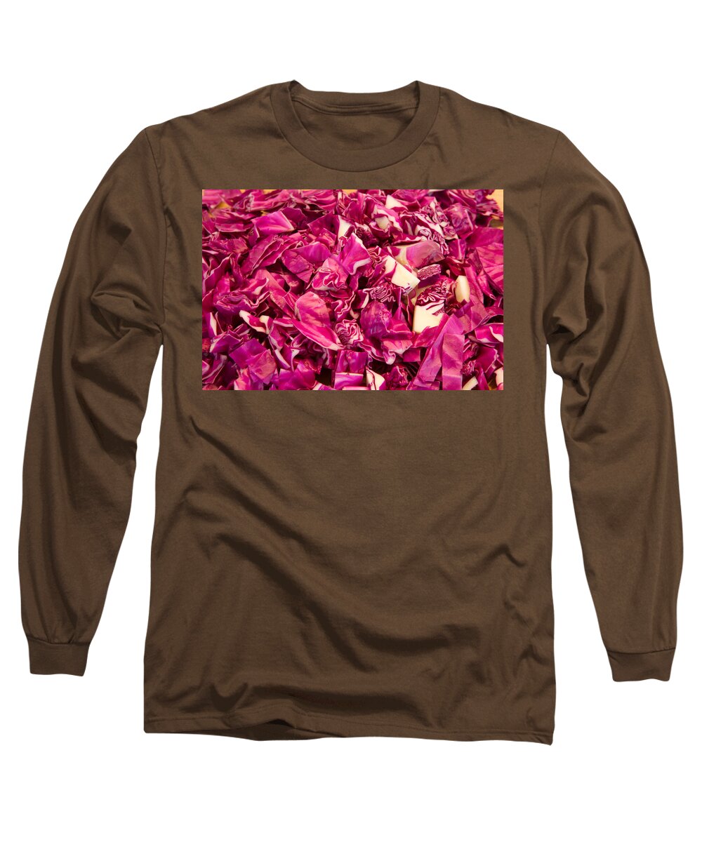 Food Long Sleeve T-Shirt featuring the photograph Cabbage 639 by Michael Fryd