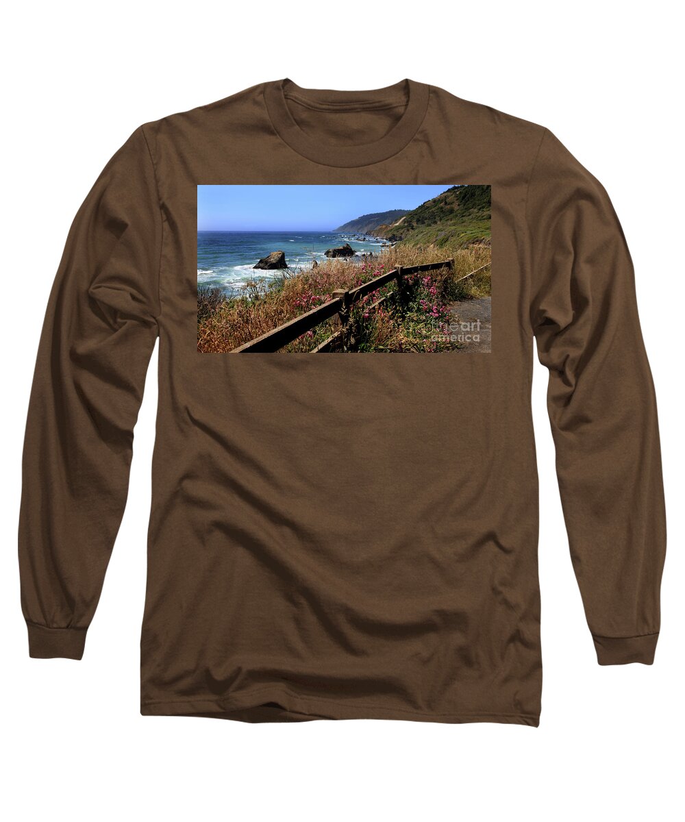 California Long Sleeve T-Shirt featuring the photograph California Coast by Joseph G Holland