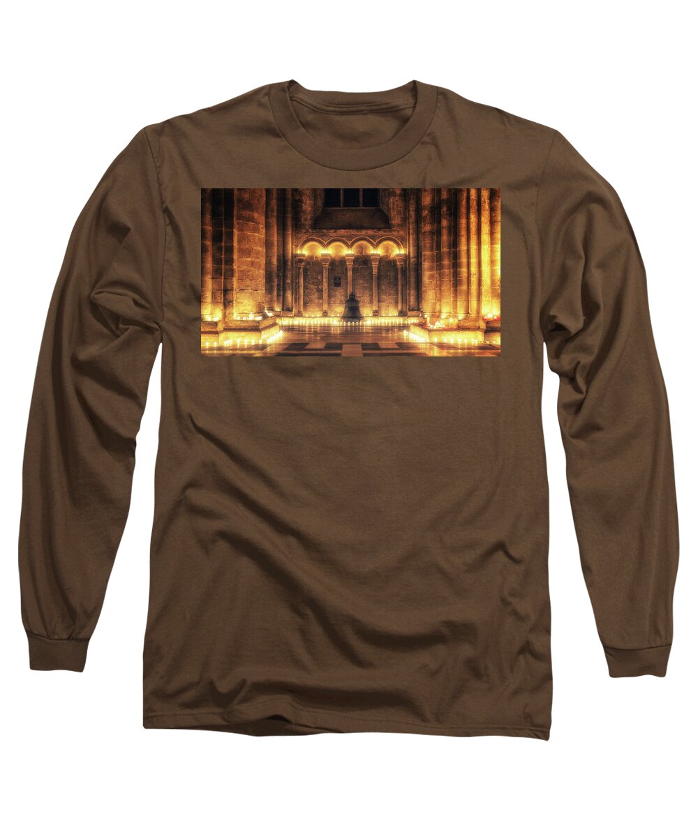 Architecture Long Sleeve T-Shirt featuring the photograph Candlemas - Bell by James Billings