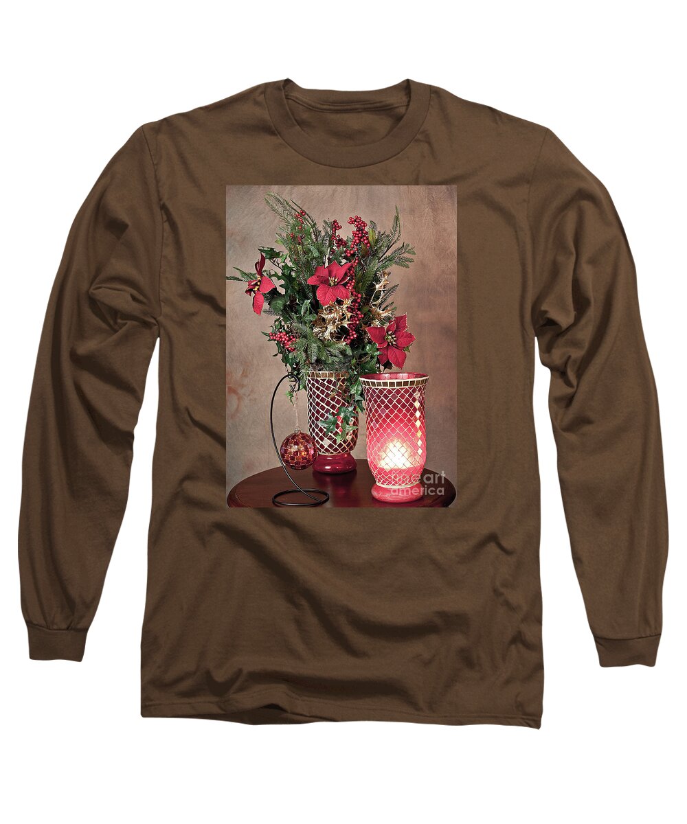Christmas Long Sleeve T-Shirt featuring the photograph Christmas Jewels by Sherry Hallemeier