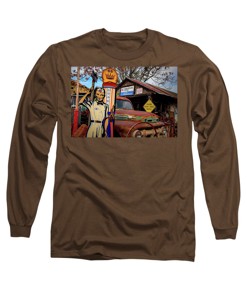 Arizona Long Sleeve T-Shirt featuring the photograph Fill 'er Up by Paul LeSage