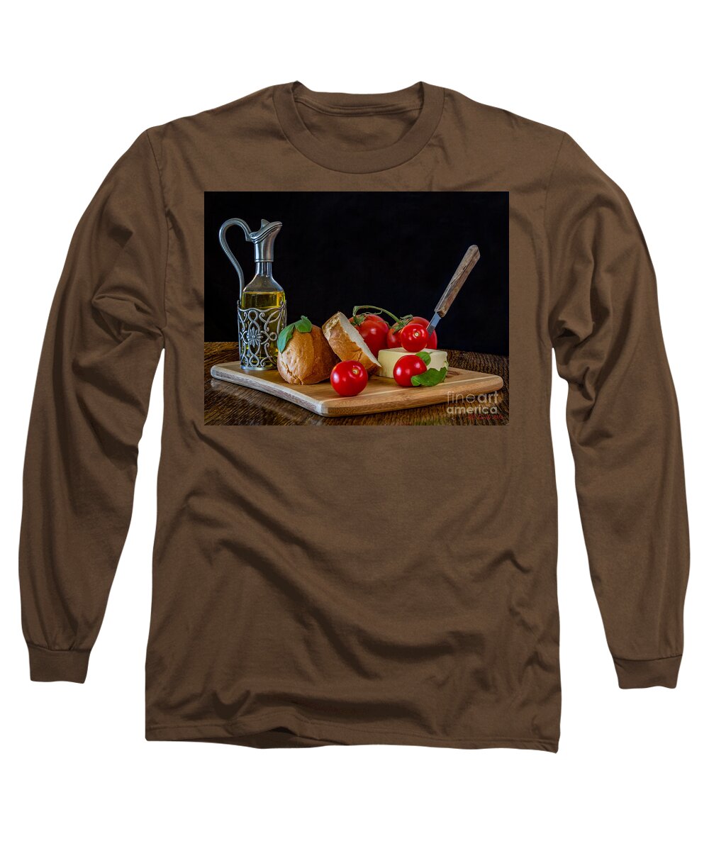 Still Life Photography Long Sleeve T-Shirt featuring the photograph Fresh Appetizers by Sue Karski