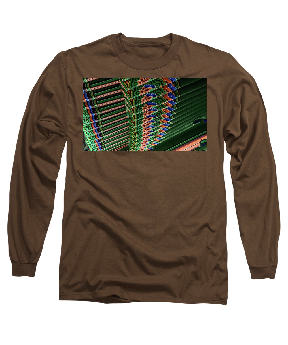 Pattern Long Sleeve T-Shirt featuring the photograph Friendship Bell by Ed Clark