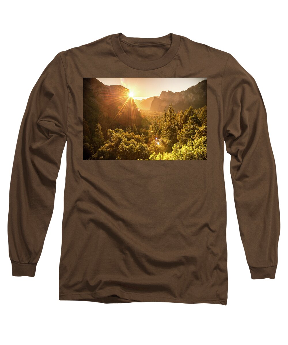 Yosemite Long Sleeve T-Shirt featuring the photograph Heavenly Valley by Kristopher Schoenleber