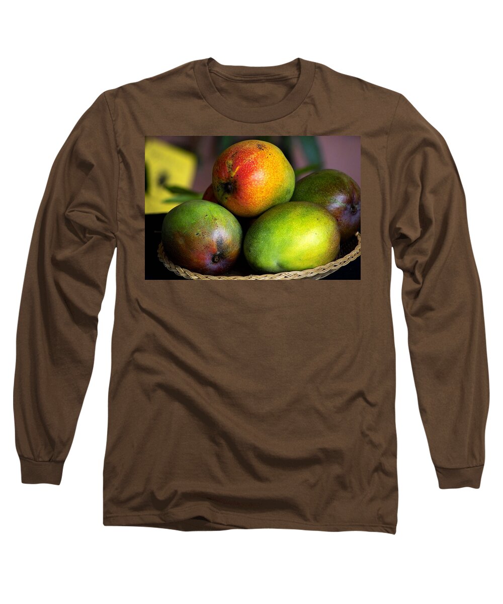Mangos Long Sleeve T-Shirt featuring the photograph Mangos by Gary Dean Mercer Clark