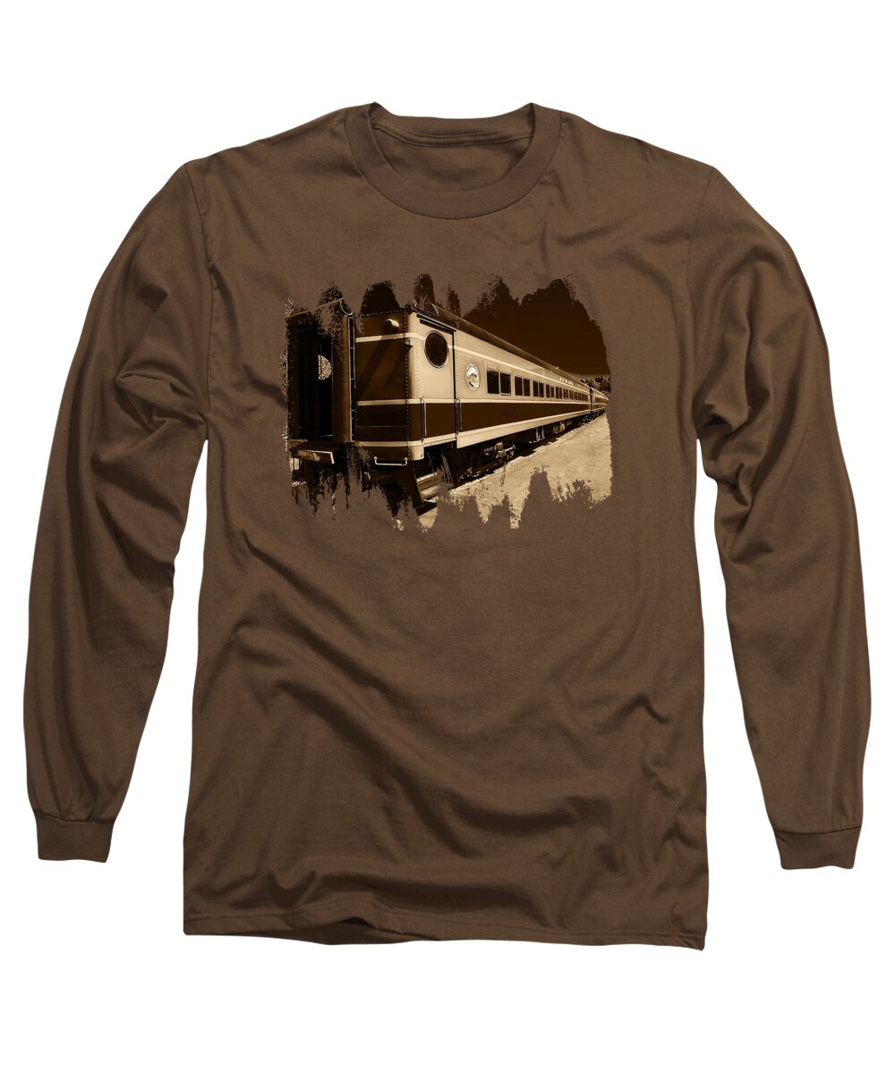 Oregon Long Sleeve T-Shirt featuring the photograph Mt. Hood Express by Thom Zehrfeld