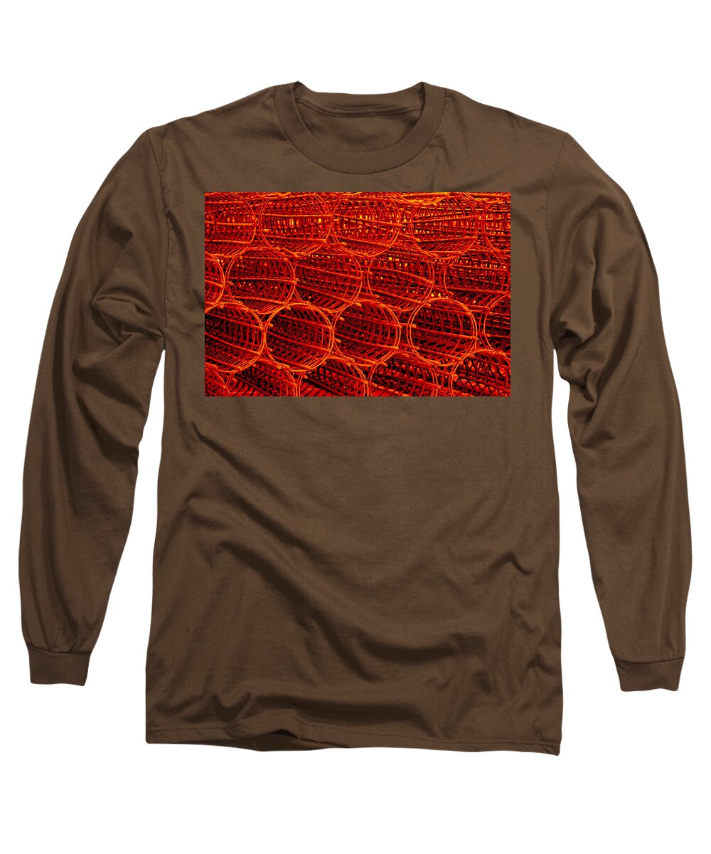 Texas Long Sleeve T-Shirt featuring the photograph Red Hot by Erich Grant