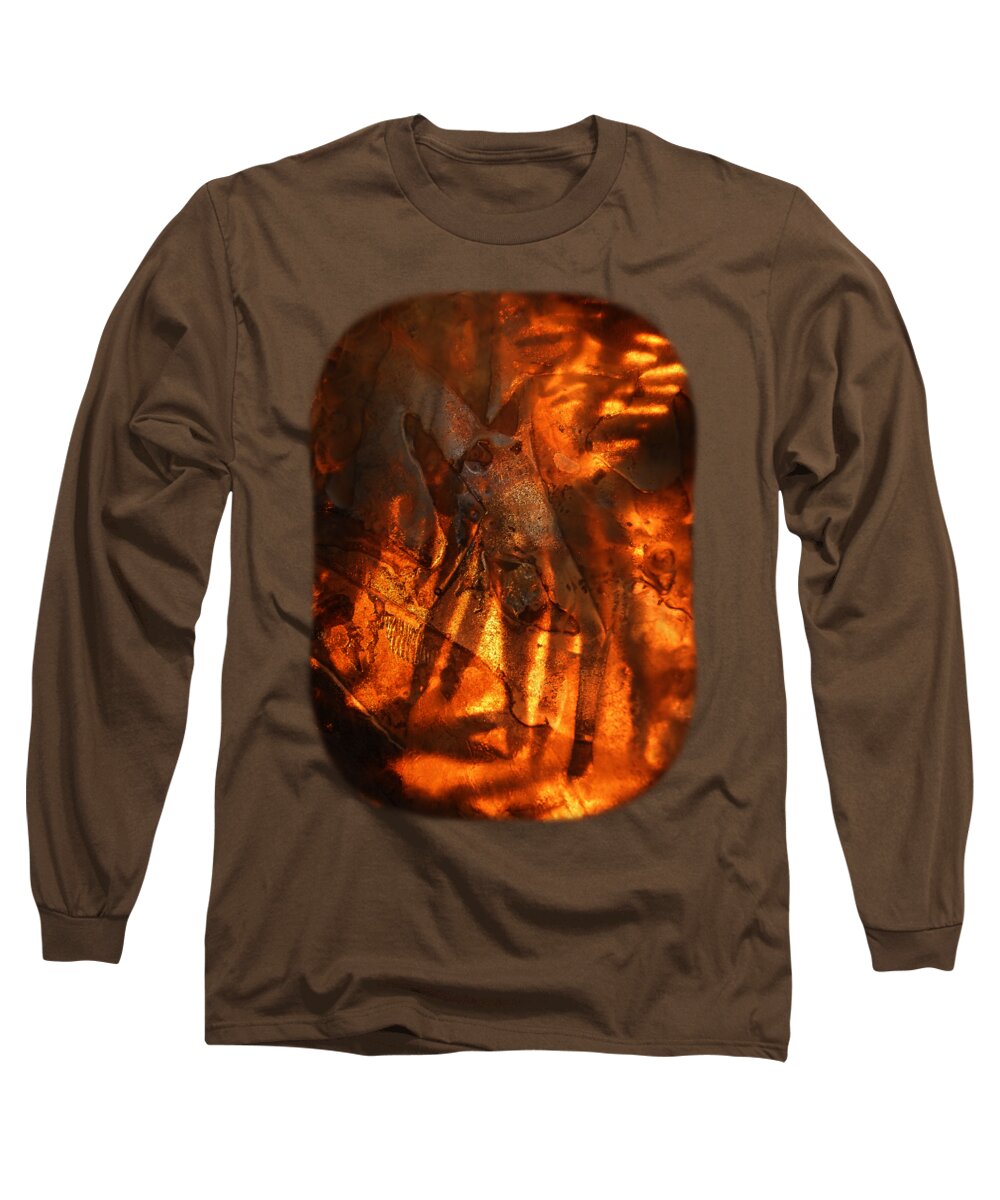 Abstract Long Sleeve T-Shirt featuring the photograph Revelation by Sami Tiainen