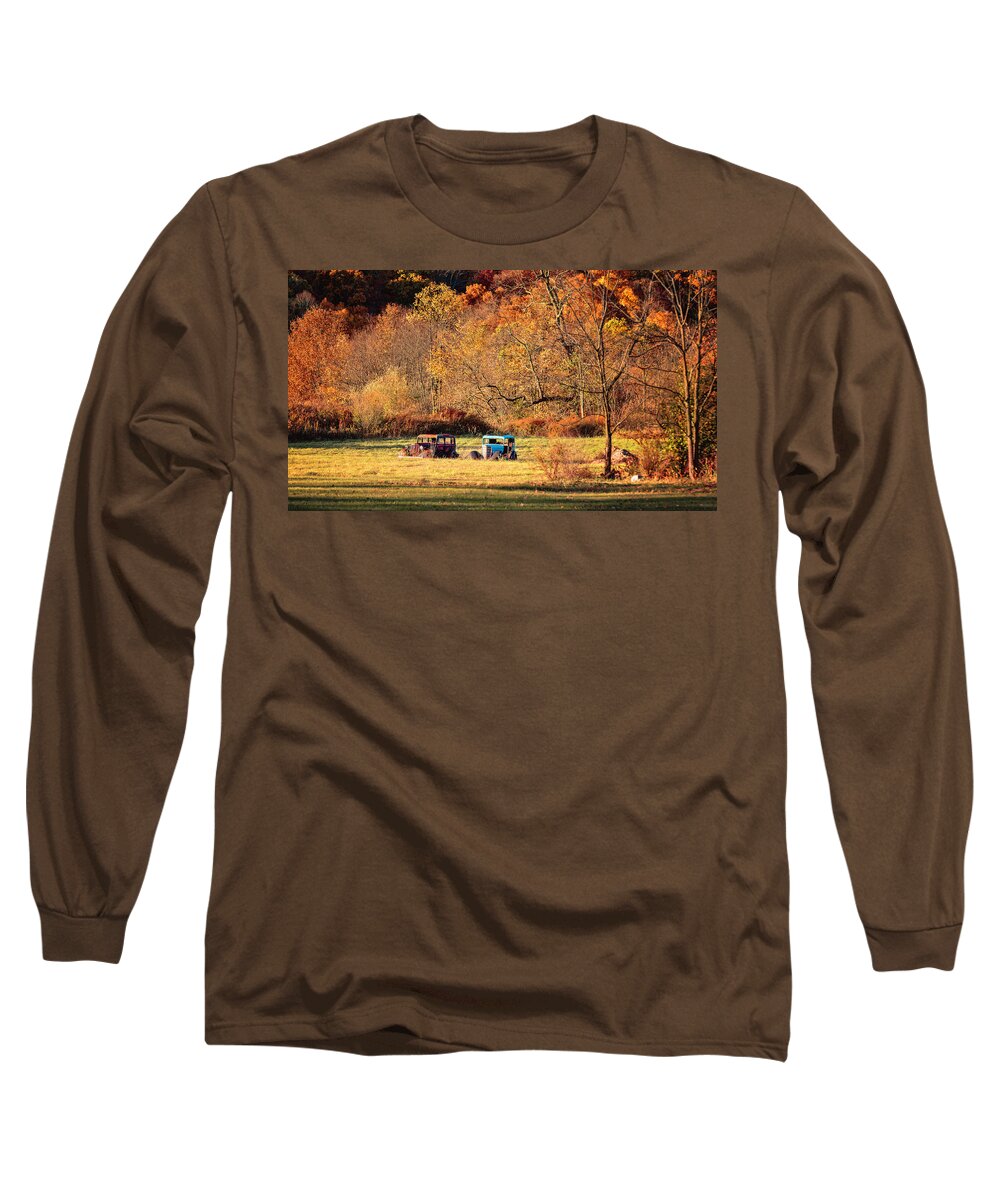Antique Long Sleeve T-Shirt featuring the photograph Rusty and Oldie by Eduard Moldoveanu
