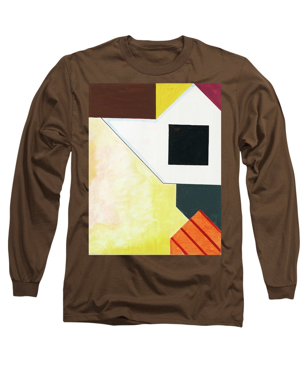 Abstract Long Sleeve T-Shirt featuring the painting Sinfonia un bel giorno - Part 2 by Willy Wiedmann