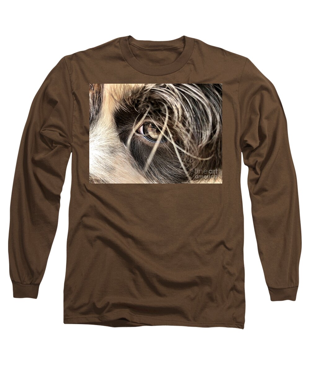 Puppy Long Sleeve T-Shirt featuring the photograph Soulful Eyes by Laura Forde