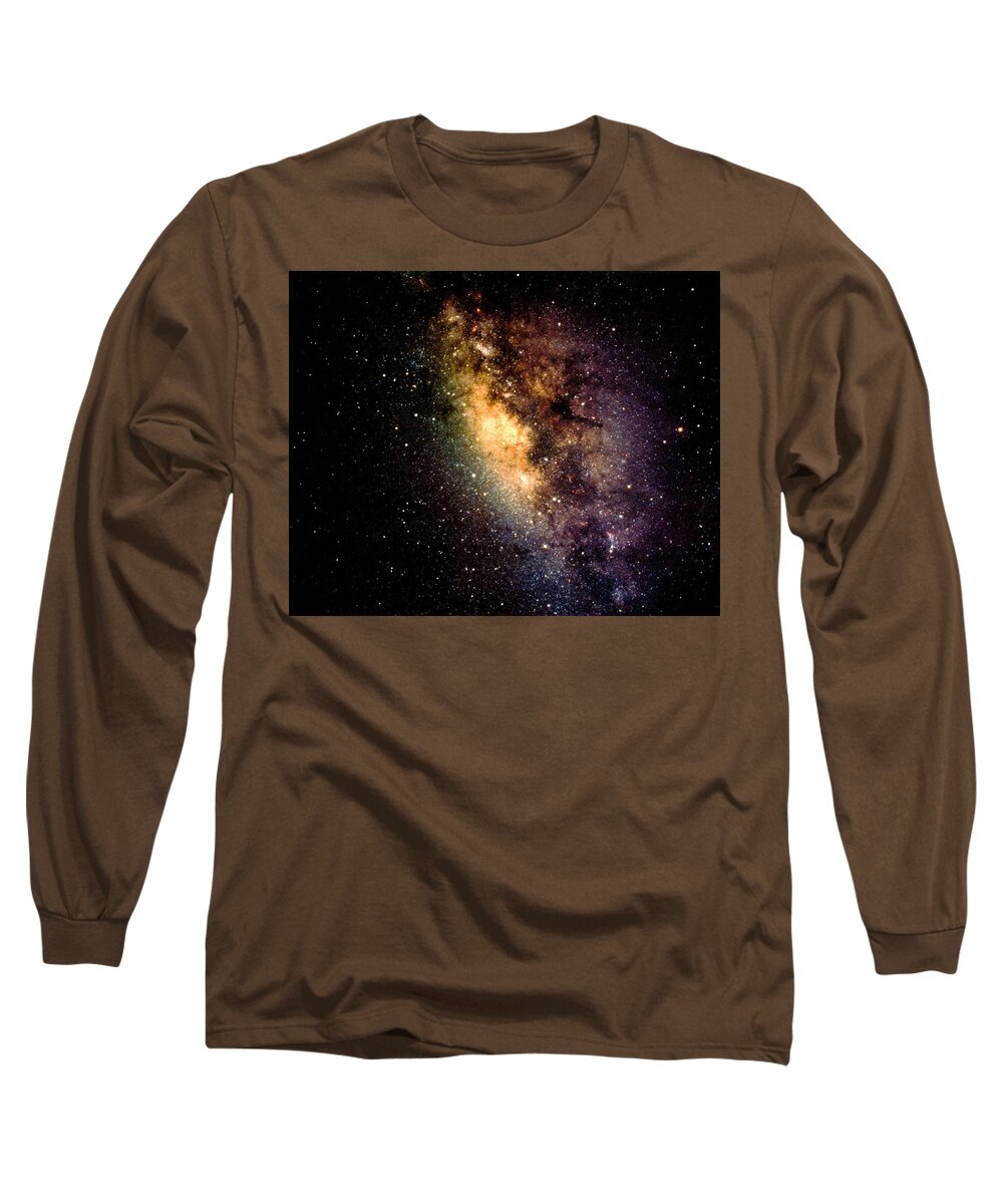 Space Long Sleeve T-Shirt featuring the digital art Space by Maye Loeser