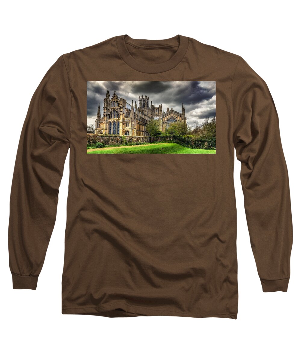 Almonry Long Sleeve T-Shirt featuring the photograph Spires by James Billings