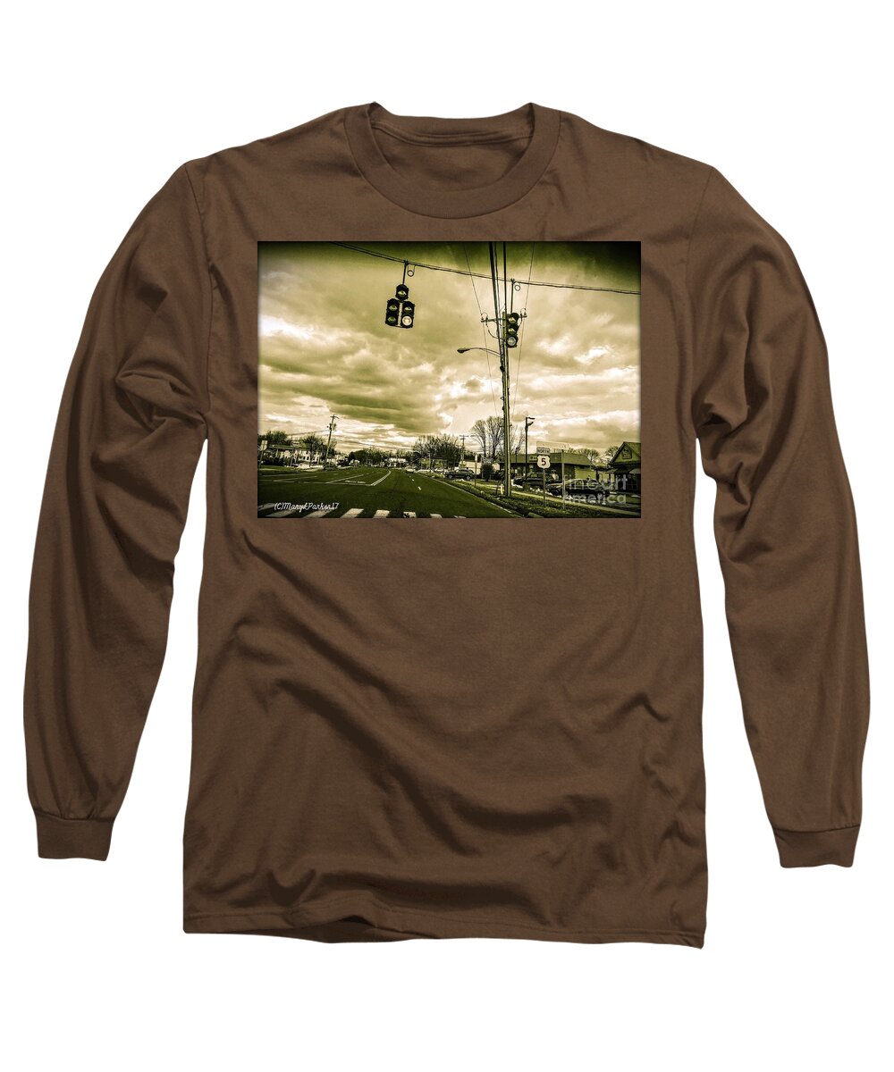 Strom Long Sleeve T-Shirt featuring the photograph Storm Coming by MaryLee Parker