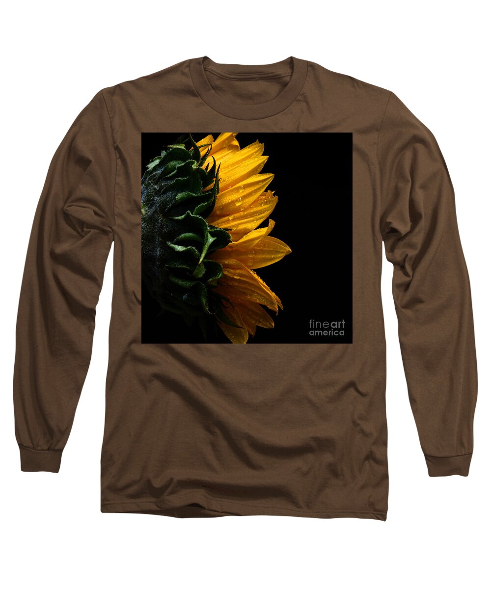 Adrian-deleon Long Sleeve T-Shirt featuring the photograph SunFlower Series III by Adrian De Leon Art and Photography