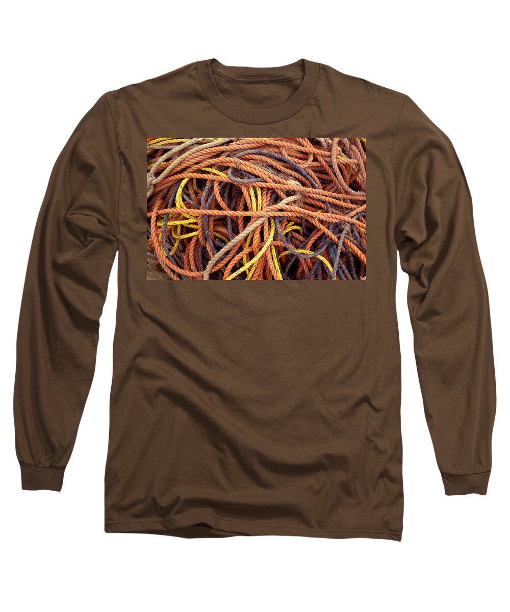 Rope Long Sleeve T-Shirt featuring the photograph Tangle by Brent L Ander