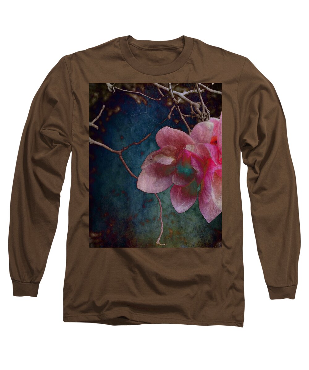 Timeless Long Sleeve T-Shirt featuring the photograph Timeless - Magnolia Blossoms by Marianna Mills