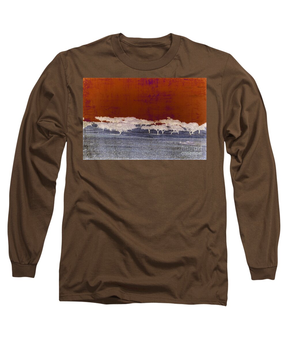 Trees Long Sleeve T-Shirt featuring the photograph Tree Line by Mary Machare