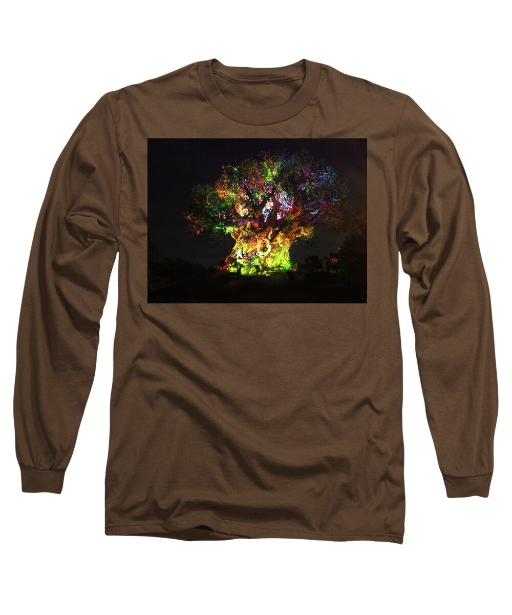 Tree Of Life Long Sleeve T-Shirt featuring the photograph Tree of Life Awakenings by C H Apperson