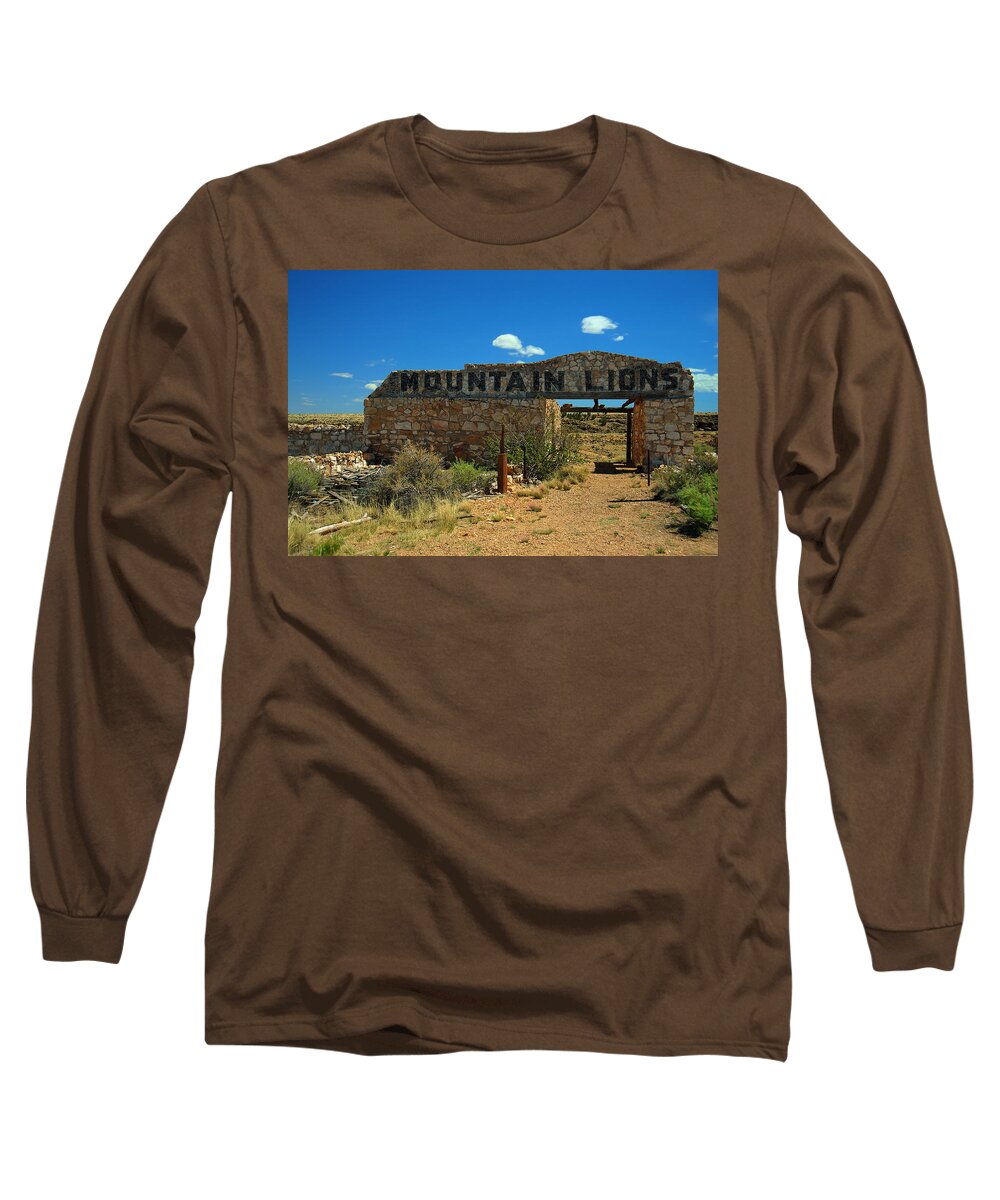 Home Long Sleeve T-Shirt featuring the photograph Two Guns by Richard Gehlbach
