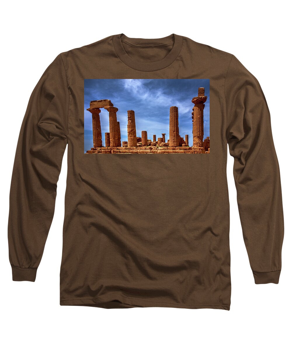  Long Sleeve T-Shirt featuring the photograph Valley of the Temples III by Patrick Boening