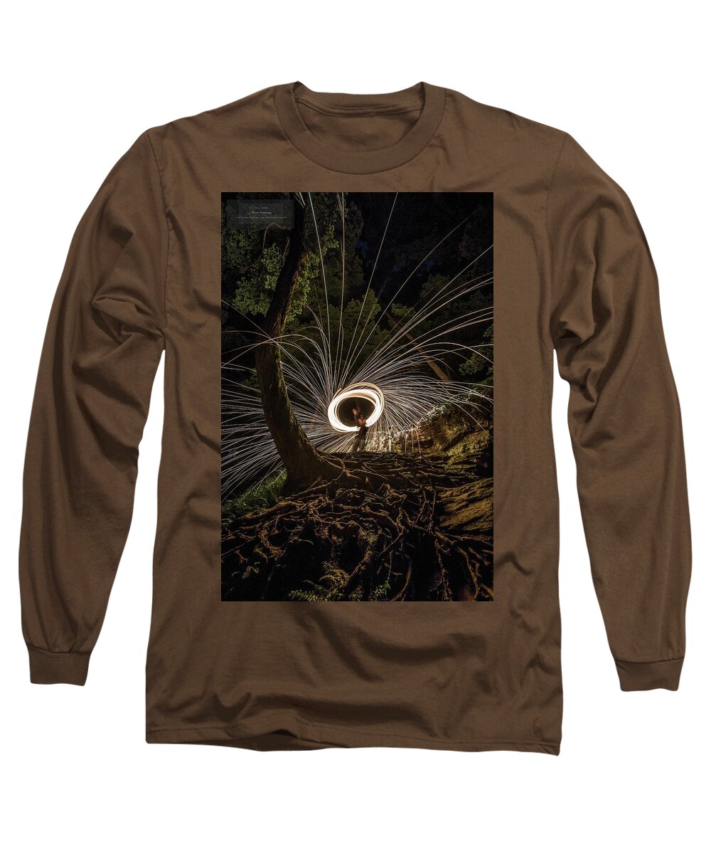 Steel Wool Long Sleeve T-Shirt featuring the photograph Well Rooted by Paul Brooks