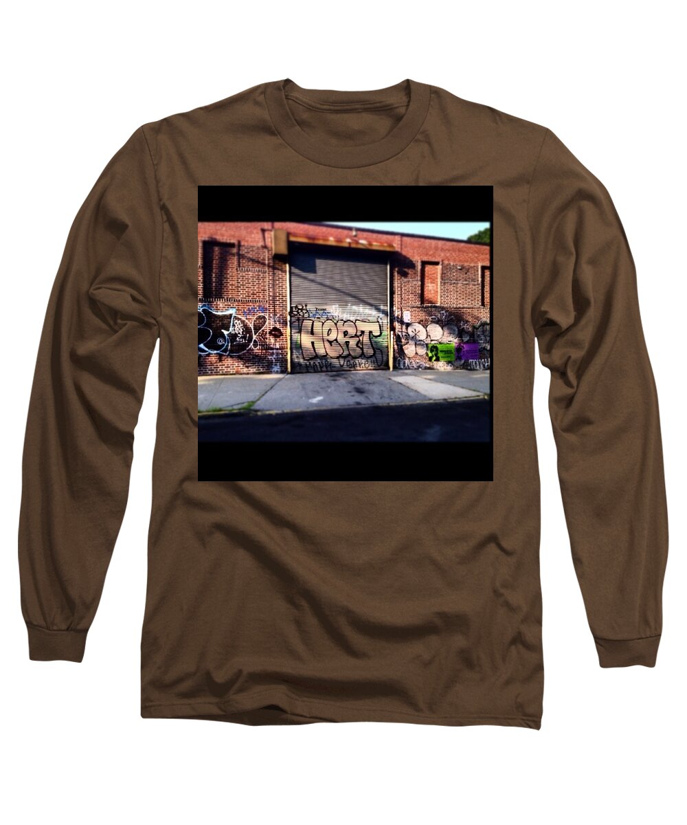 Picture Long Sleeve T-Shirt featuring the photograph Williamsburg Street Art.. #pic #pics by Michelle Rogers