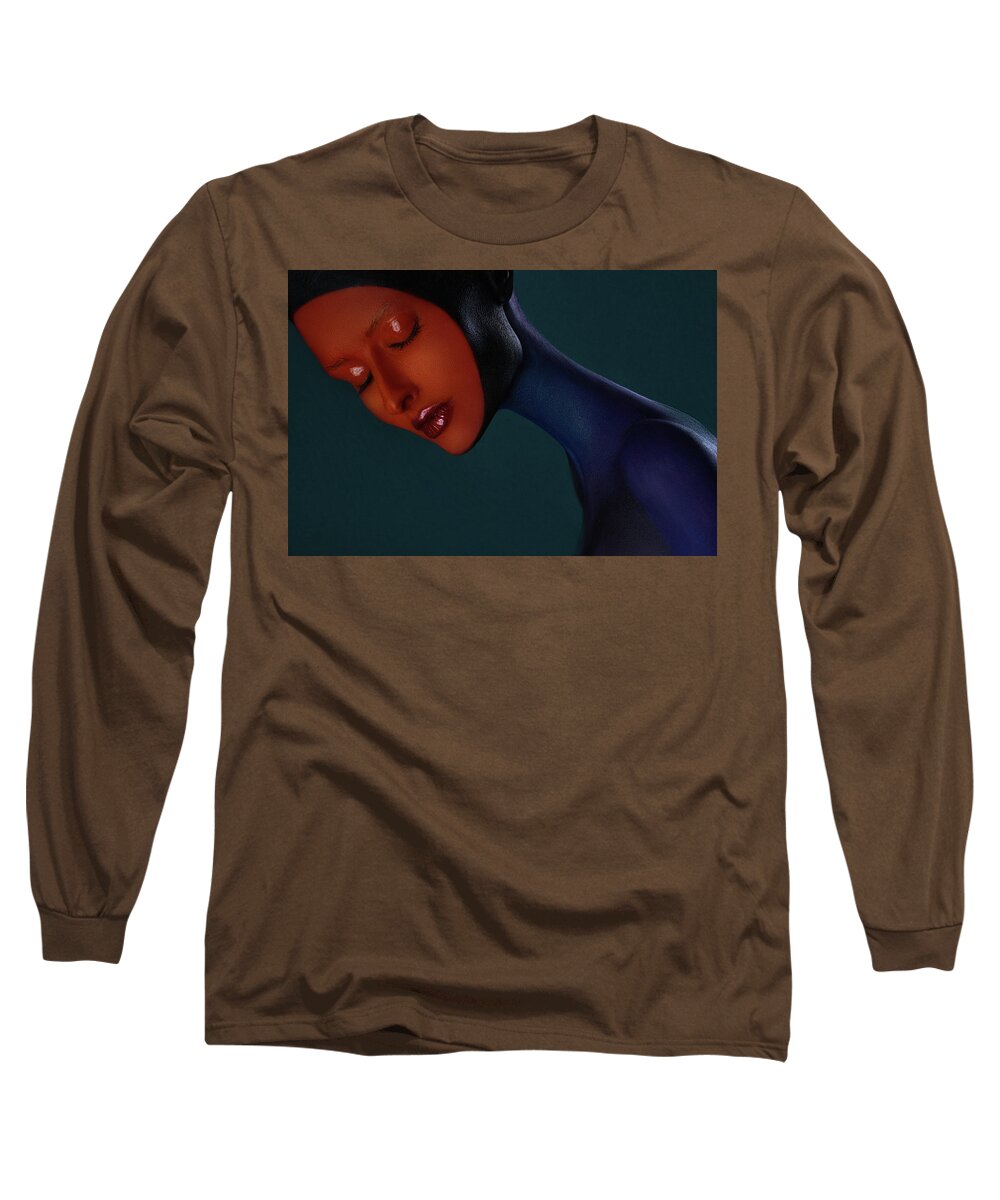 Russian Artists New Wave Long Sleeve T-Shirt featuring the photograph Encounter #1 by Ivan Kovalev