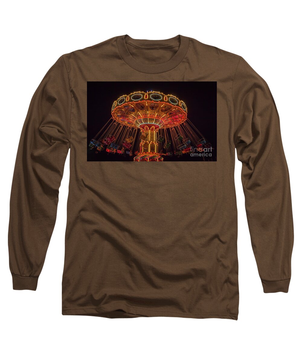 Magical Swings Long Sleeve T-Shirt featuring the photograph Gorgeous Magical Swings by Elizabeth Dow
