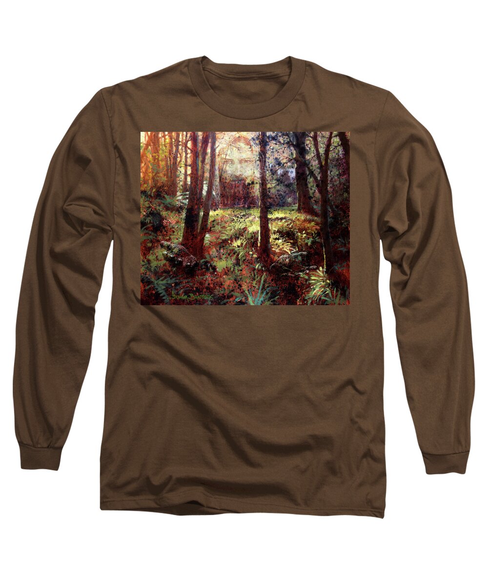 Creation Long Sleeve T-Shirt featuring the painting In Him we Live, and Move, and have our Being by Graham Braddock