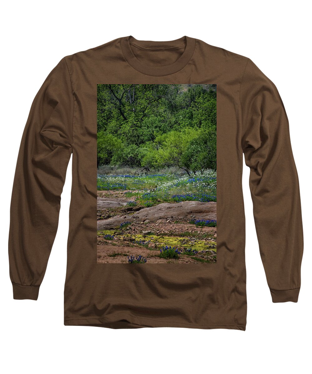 Wild Flowers Long Sleeve T-Shirt featuring the photograph Texas Bloom by Jolynn Reed