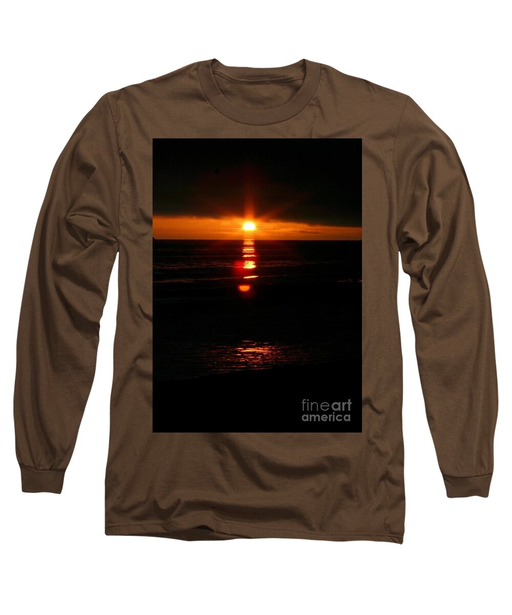 Light Long Sleeve T-Shirt featuring the photograph The light in between #1 by Marie Neder