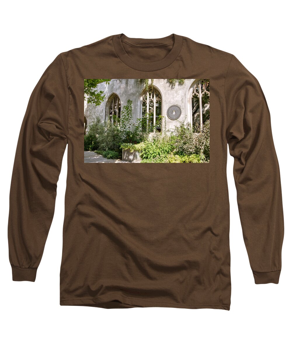Church Long Sleeve T-Shirt featuring the photograph St Dunstan In The East #5 by Raymond Hill