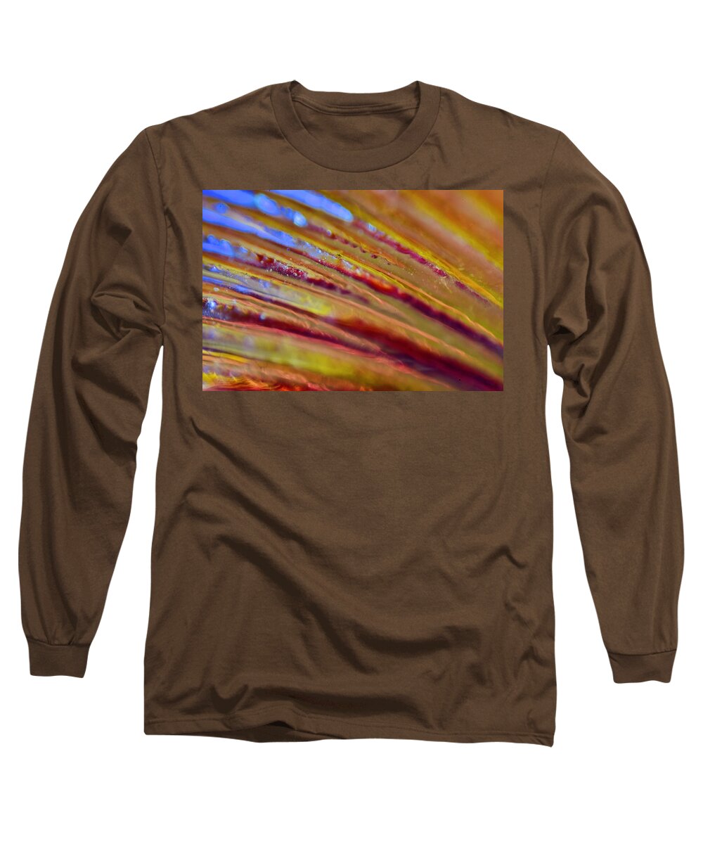 Abstract Long Sleeve T-Shirt featuring the photograph Abstract 6 by Neil R Finlay