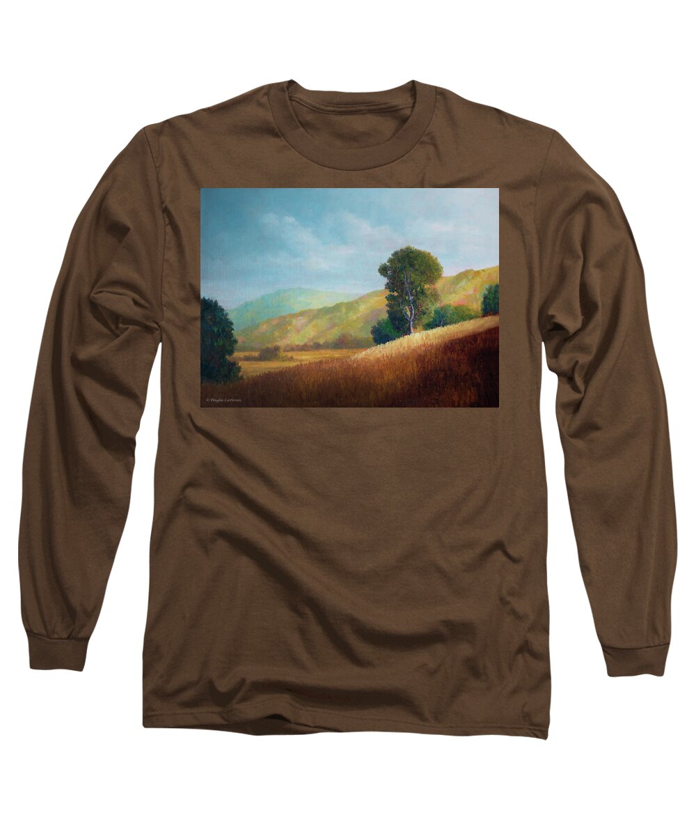 Oil Painting Long Sleeve T-Shirt featuring the painting Afternoon Light by Douglas Castleman