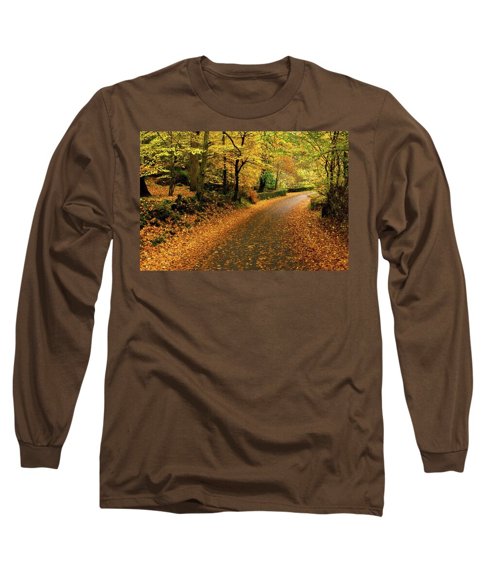 Donegal Long Sleeve T-Shirt featuring the photograph Autumn - Ramelton, Donegal by John Soffe