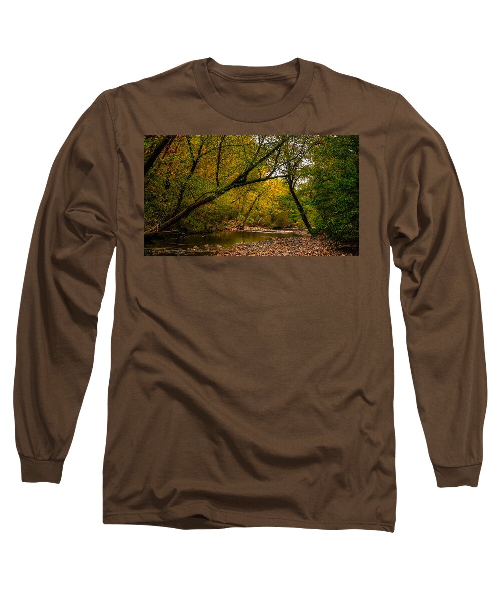 Boardcamp Creek Long Sleeve T-Shirt featuring the photograph Boardcamp Creek by Danette Steele