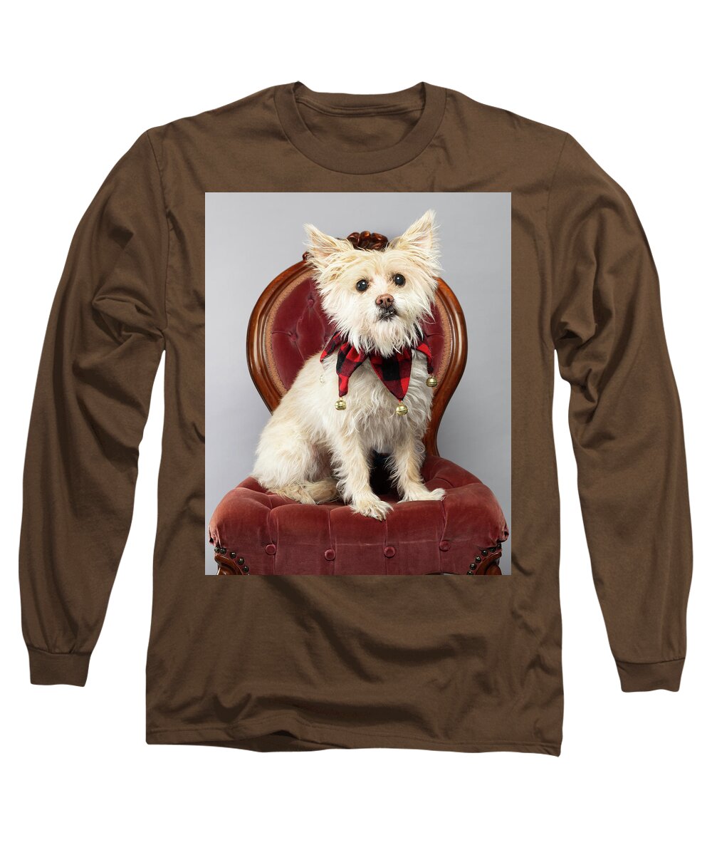 Cassie Long Sleeve T-Shirt featuring the photograph Cassie 2 by Rebecca Cozart