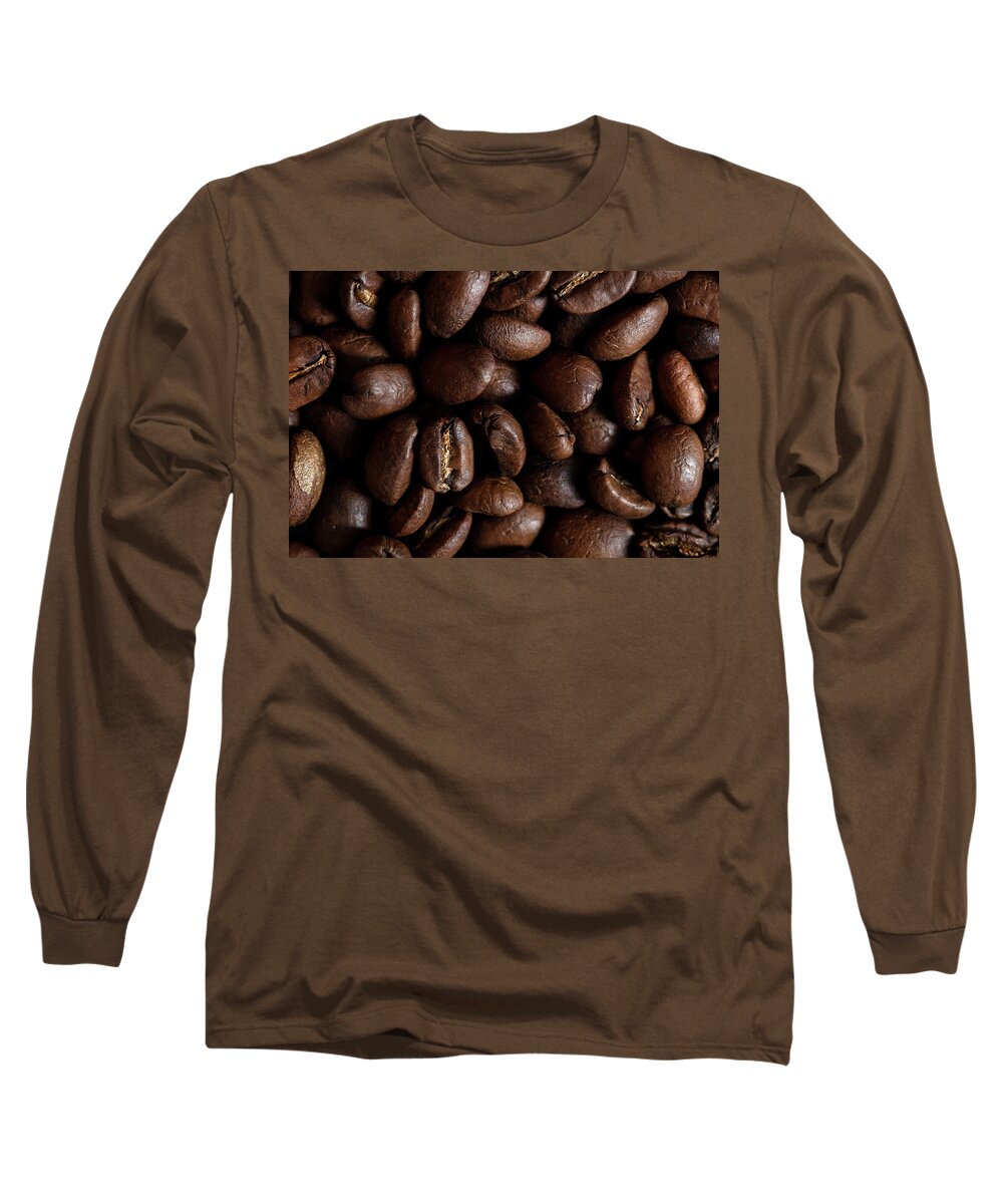 Wall Art Long Sleeve T-Shirt featuring the photograph Coffee by Marlo Horne